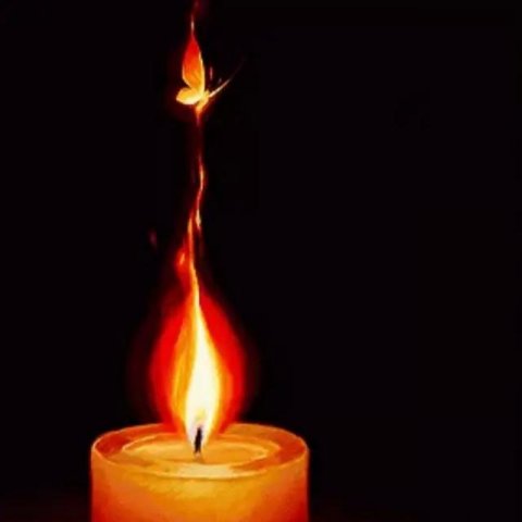 🔥🔥🔥Огонек в ночи 🔥🔥🔥