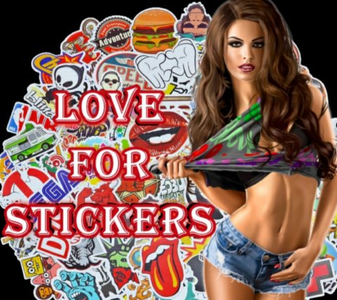 Love for stickers