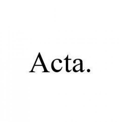 Интернет-издание Acta.