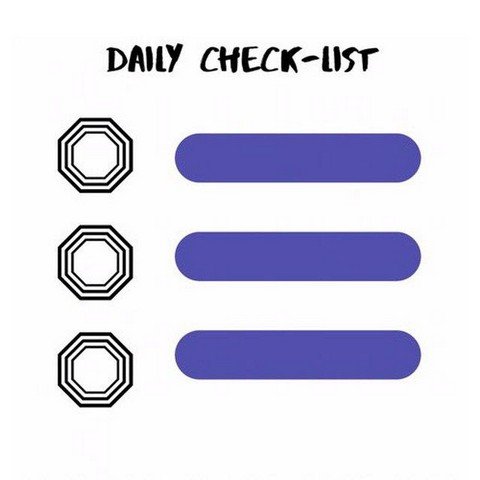 Daily Check-list