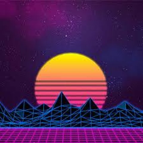 Retrowave style