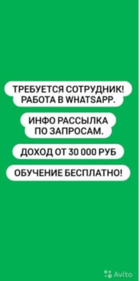 Расскажу всё о работе
