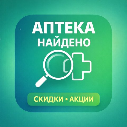 Найдено Аптека — скидки на лекарства, витамины и уход в Telegram
